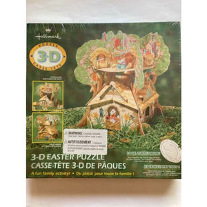 Hallmark  3-D Easter 50 Piece Puzzle New
